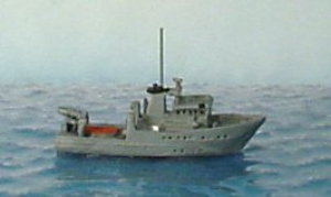 Special vessel "Stollergrund" (1 p.) GER 1989 no. K 50 from Albatros